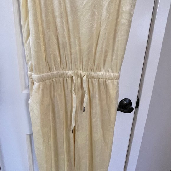 New Generation Love Yellow Velour Emery Jumpsuit Size XL Extra Large - Picture 12 of 12